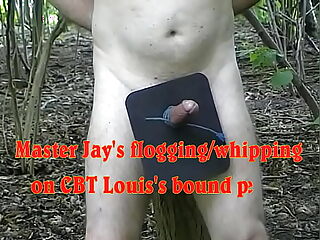 Master Jay continues his intense workout, this time focusing on the sensitive head of CBTLouis's penis.